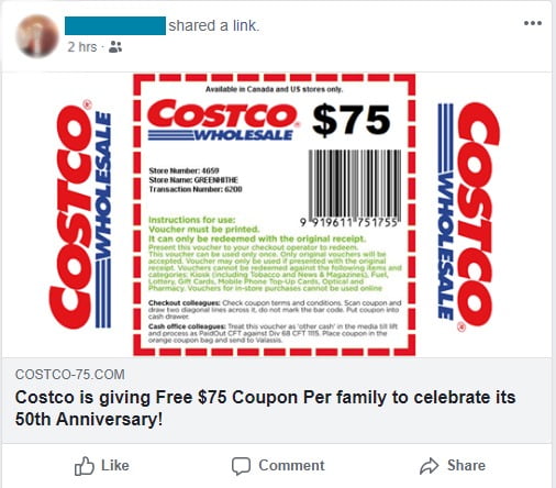 Costco Free Shipping Code